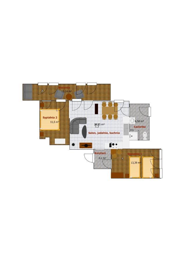Apartament Roland Сверадув-Здруй Экстерьер фото